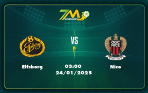 elfsborg nice 24 01 c2 - Nhận định soi kèo trận đấu Elfsborg vs Nice - Cuộc chiến tại C2 ngày 24/01