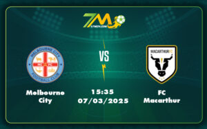 melbourne city fc macarthur 07 03 vdqg uc - Nhận định Soi kèo Melbourne City vs FC Macarthur Đội nhà chiếm ưu thế