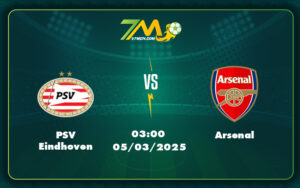 psv eindhoven arsenal 05 03 c1 - Soi kèo PSV Eindhoven vs Arsenal Arsenal liệu có dễ dàng vượt qua thử thách tại Hà Lan